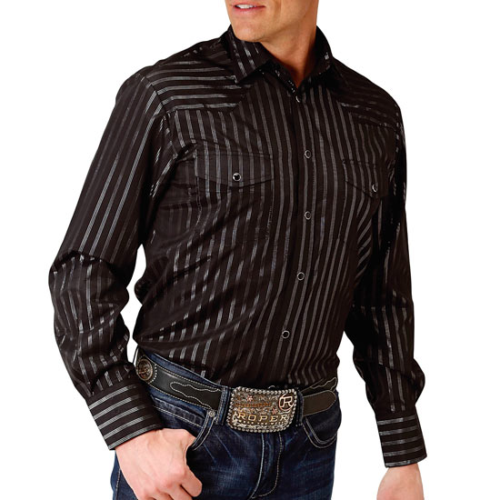 Roper: Alcalas Western Wear Karman Classics Men's Western Style Black ...
