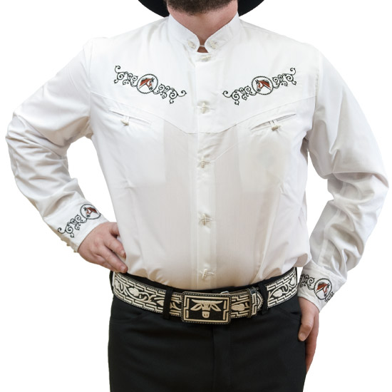 Espuela de Oro: Alcalas Western Wear Men's White Western Horse Charro ...