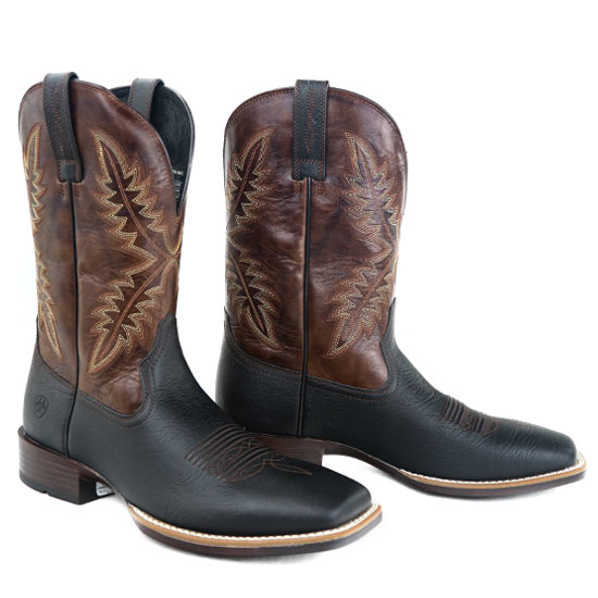 Ariat: Alcalas Western Wear Men's Ultra Square Toe Cowboy Boots ...