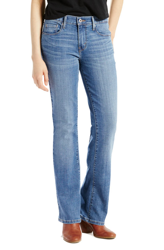 Levi's 515: Alcalas Western Wear Mid Rise Bootcut jeans Blue Salvation ...