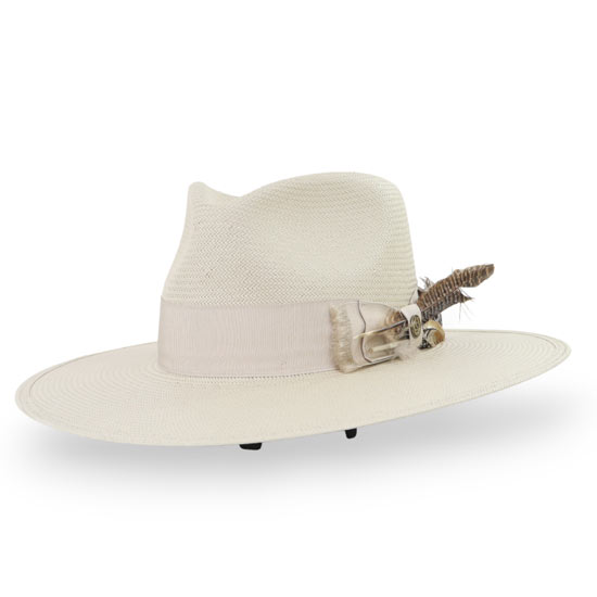 Stetson: Alcalas Western Wear Atacama Straw Fedora is crafted from rich ...