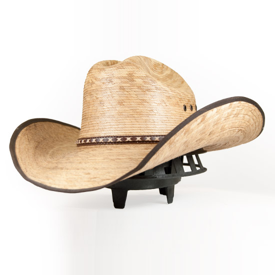 Montecarlo: Alcalas Western Wear 15X Wide Open straw hat • Made of palm ...