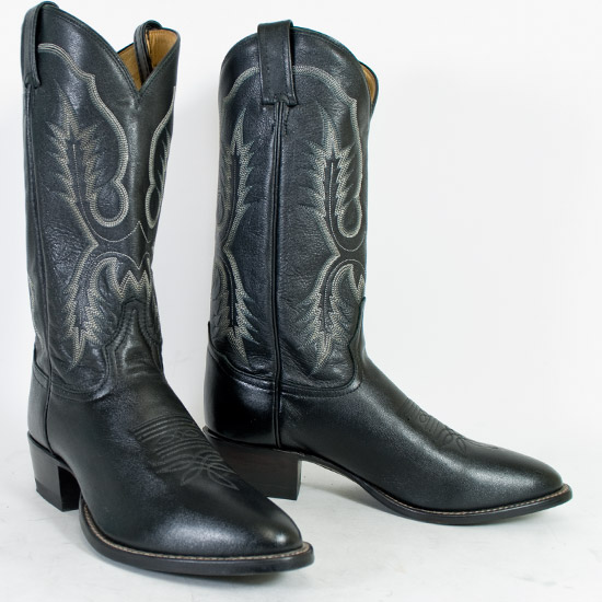 Tony Lama: Alcalas Western Wear Men's Black Cowhide boot Leather ...