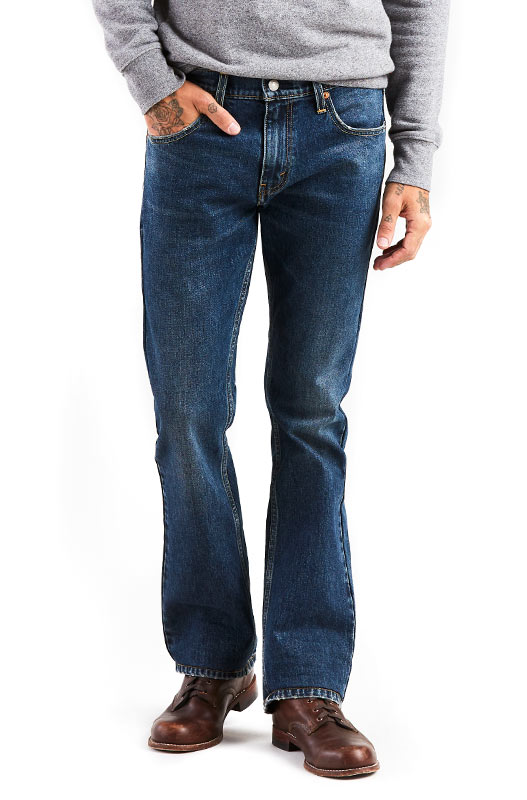 Levi's 527: Alcalas Western Wear cut jeans are great but boot cut jeans might even be better as aren't so wide at the and through the thigh. Which