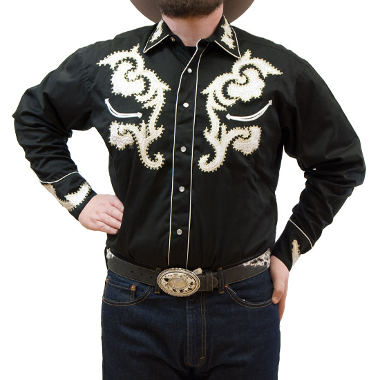 Rockmount: Alcalas Western Wear classic retro styling! black western ...