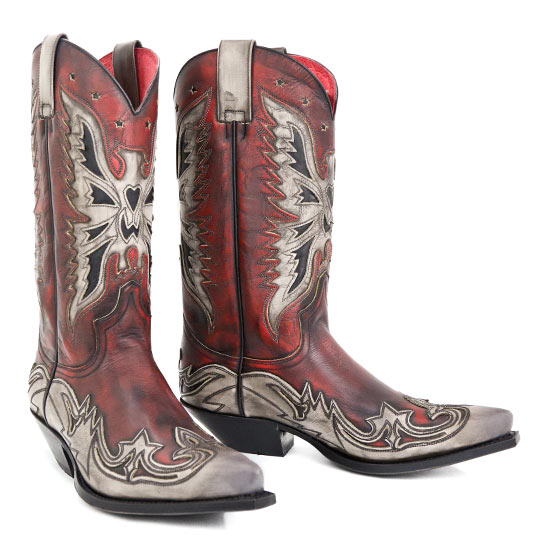 Sendra: Alcalas Western Wear Men's Hurricane Marfil Lavado Old Boots ...