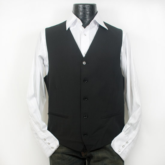 Meztizos USA: Alcalas Western Wear Black vest with five buttons and a ...