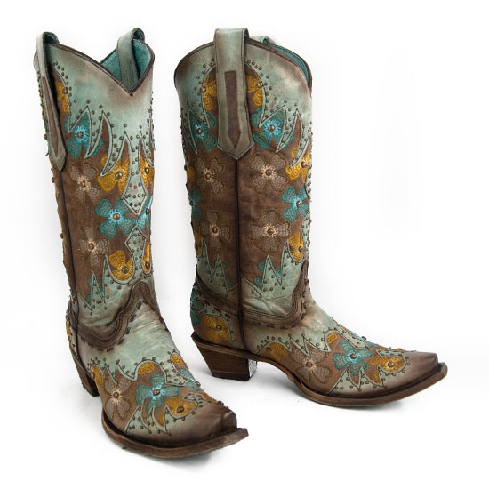 Corral Boots: Alcalas Western Wear These boots have "spring" all over