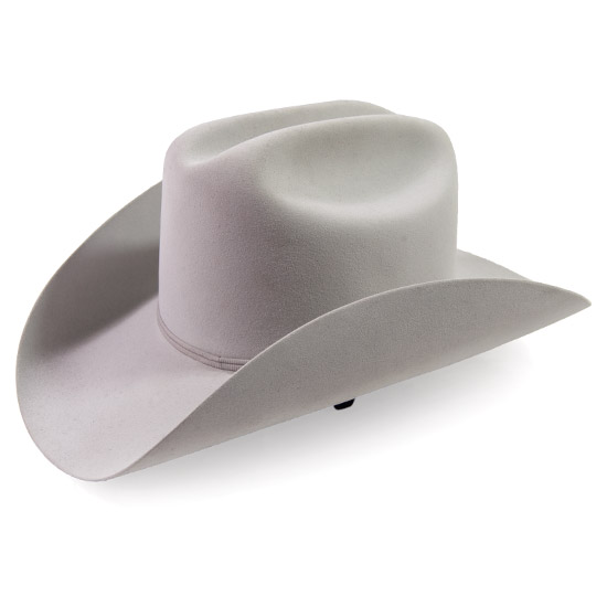 Larry Mahan: Alcalas Western Wear 20X Platinum RIDGETOP felt hat with ...