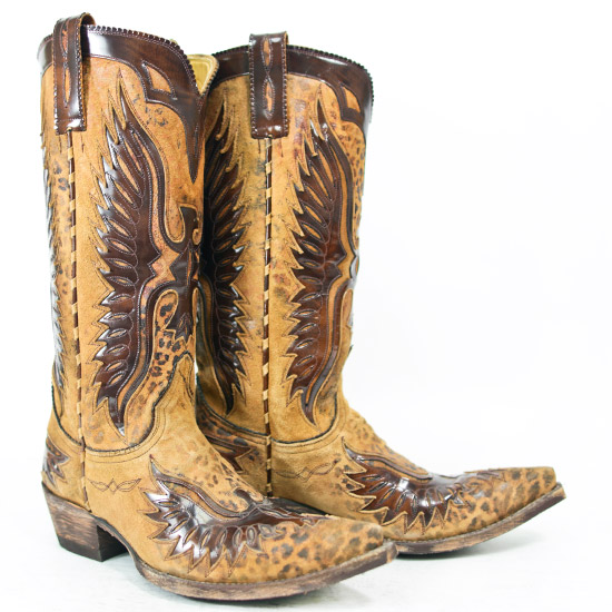 old gringo cheetah print boots