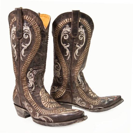 Old Gringo: Alcalas Western Wear Women's brown boots with a snake ...