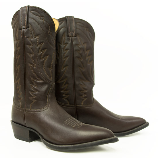 Nocona: Alcalas Western Wear Men's soft chocolate deertan boots with ...