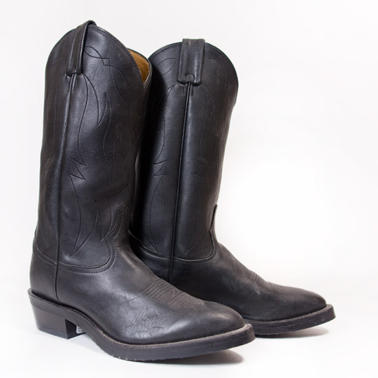 Tony Lama: Alcalas Western Wear Men's Black Oiled Cowhide work boots ...