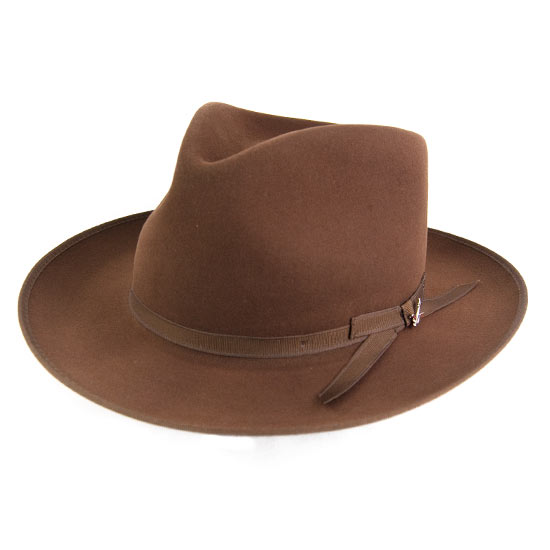 Stetson: Alcalas Western Wear The Stratoliner Fedora In Walnut From The ...