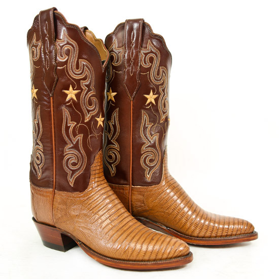 Lucchese: Alcalas Western Wear Women's Peanut Brittle Lizard Boot ...