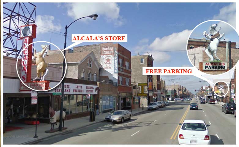 Parking for Alcala's